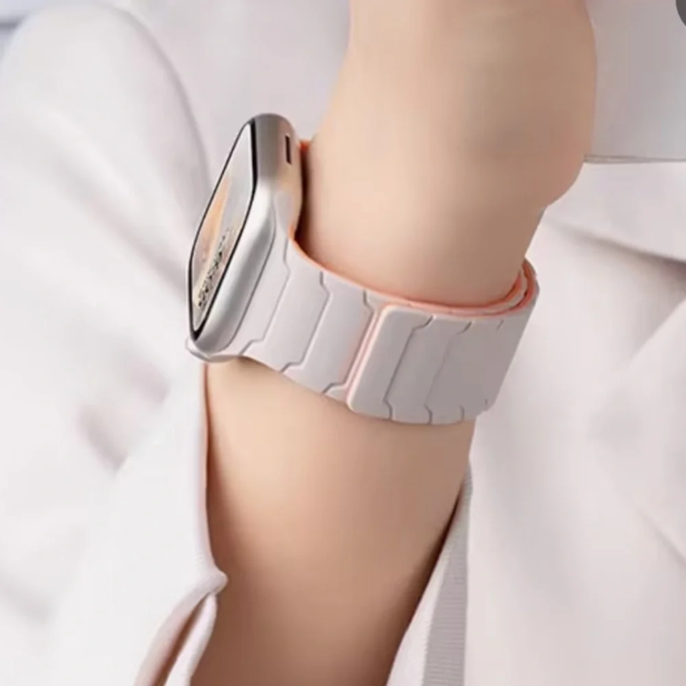 Magnetic Silicone Apple Watch Strap (NEW)